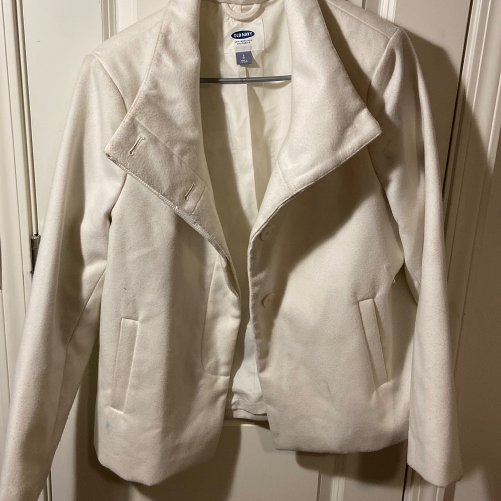 WHITE COTTON JACKET